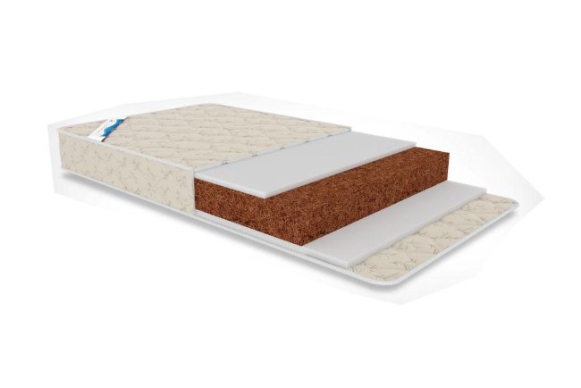 Детский матрас "КОКОС-COCONUT" Афалина 120х60x6 см ТК Афалина Детский матрас "КОКОС-COCONUT" Афалина 120х60x6 см ТК Афалина