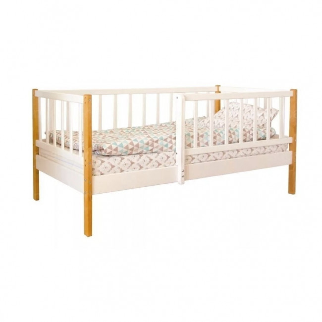 Кровать MALIKA GLORIA 160х80 белый-бук Кровать MALIKA GLORIA 160х80 белый-бук