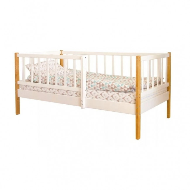 Кровать MALIKA GLORIA 160х80 белый-бук Кровать MALIKA GLORIA 160х80 белый-бук